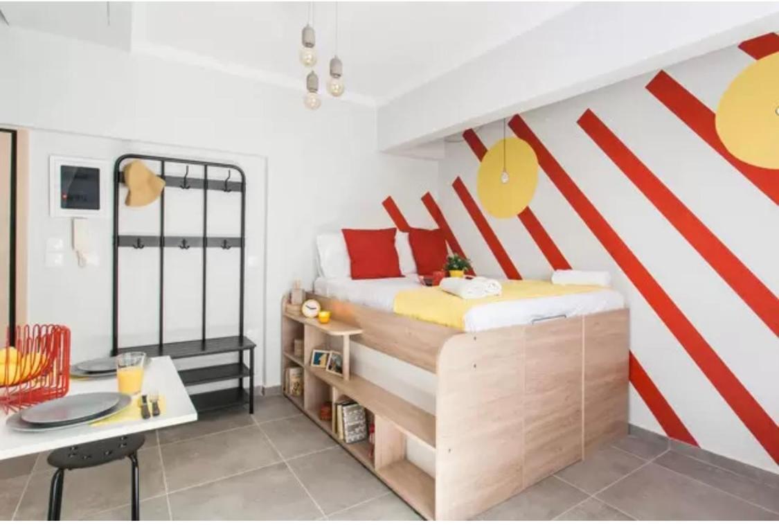 Colorful Apartment In Aten Exteriör bild